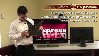 How To Measure TV VESA Size  What is VESA Mount Pattern  AVExpress [upl. by Darach]