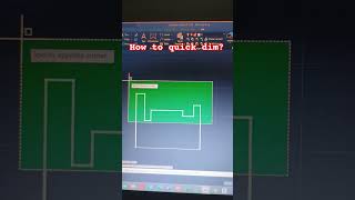 How to perform quick dimension in autocad autocad civil [upl. by Atinaujnas]