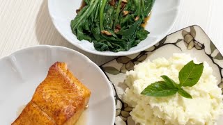 Salmon Mashed potato and Veggies [upl. by Kemp]