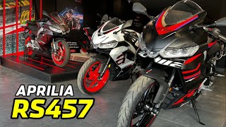 2024 Aprilia RS457 Full Review Video  Aprilia rs457 Specification  Price  Mileage  All Colours [upl. by Iras]