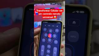 🔥NUNCA MAIS USE PILHAS NO CONTROLE REMOTO Como usar o celular como controle remoto universal de TV [upl. by Iphagenia]