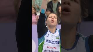 Nurkhon Kurbanova Sent It ☄️🥇🇺🇿 [upl. by Niessuh]