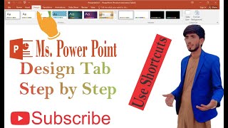 PowerPoint Design tab Design Ideas Class 03 [upl. by Kalasky]