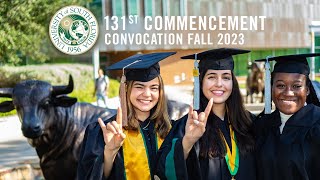 USF Fall 2023 Commencement Ceremony  Saturday 130PM [upl. by Holmun542]