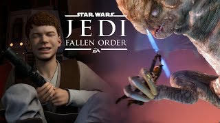 MUERTE MURCIÉLAGO GIGANTE Y LA PERDIDA DE NUESTRO MAESTRO JEDI ORDEN 66 STAR WARS Jedi Fallen Order [upl. by Volnay]