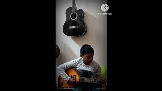 PARAVASHANADENU SONG IN GUITAR paramathma guitar shorts trending short guitarcover [upl. by Barraza]