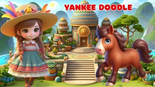 Yankee Doodle Nursery Rhyme  Yankee Doodle Rhymes  Yankee Doodle Song [upl. by Mad96]