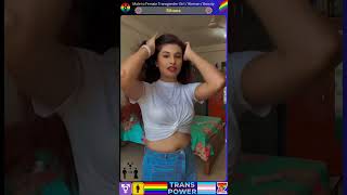 Beautiful Transgender Girl  Rihana viralvideo shorts mtf tg ts lgbt model [upl. by Rysler250]