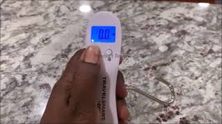 Portable Luggage Scale review in Tamil  Travel Digital Luggage Scale in Tamil [upl. by Cade]