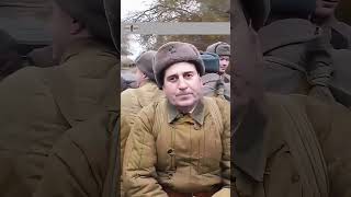 Soviet reenactors go to WW2 reenactment [upl. by Lose]