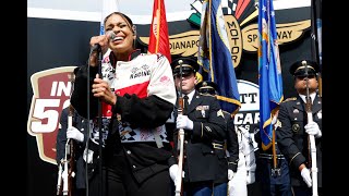 2024 Indy 500  Jordin Sparks National Anthem [upl. by Brunelle609]