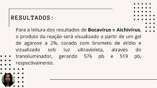 Detecção de Bocavírus Humano e Aichivírus A em quadros de gastroenterites em crianças de Salvador [upl. by Babb472]