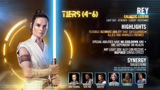 Galactic Legend Rey Event Tiers 46 [upl. by Eseekram]