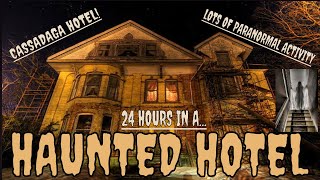 INCREDIBLE PARANORMAL EVIDENCE RECORDED 24 HOURS IN HAUNTED HOTEL [upl. by Cr]