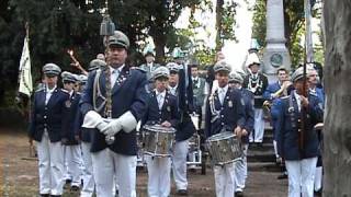 Zapfenstreich Hürth Fischenich 2011 Tambourcorps BlauWeiss Köln Humboldt Gremberg [upl. by Kesley]