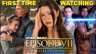 Australian Reacts to Star Wars Episode VII The Force Awakens 2015  First Time Watching [upl. by Akimad]