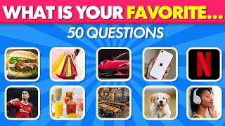 Favorite Things Questions  Favorite Things List Challenge [upl. by Lantha663]