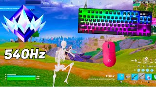 SteelSeries Apex Pro TKL ASMR 😴 Unreal Ranked 🏆 Satisfying Keyboard Fortnite 360 FPS 4K [upl. by Drol]