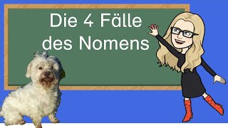 die vier Fälle des Nomens ab Klasse 4 Deutsch lernen Deklination Einführung Teil 1 Grammatik [upl. by Nessah]