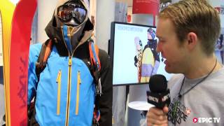 Outerwear Preview 2014 The North Face Free Thinker Jacket by Sam Smoothy at ISPO 2013 [upl. by Bibbye652]