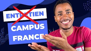 Attention l’entretien Campus France ne faites pas ça pour éviter des problèmes [upl. by Liebermann]