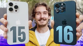 iPhone 15 Pro Max VS iPhone 16 Pro Max  BÜYÜK KAPIŞMA [upl. by Nwahsyd4]