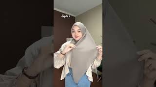 4 style hijab versi aku tutorialhijab normal540 [upl. by Areis]