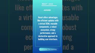 quotTop React amp Java Interview Questions and Answers  Ace Your Tech Interviewquot [upl. by Nairret]