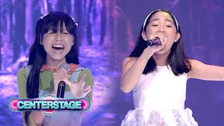 POWERFUL DUO Charm Palapal and Jazzy Pedrenos duet of Narito Ako  Centerstage [upl. by Enimrac]