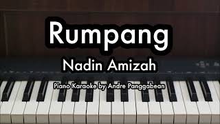 Rumpang  Nadin Amizah  Piano Karaoke by Andre Panggabean [upl. by Frederich]