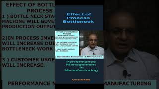 Effect of Bottleneck in Process  quality productivity leansixsigma [upl. by Enileoj]