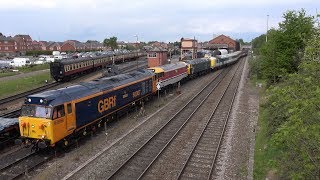 Convoy arrives Kidderminster 070519 part 2 shunting to follow [upl. by Netsirhk]