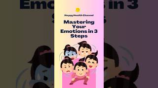 3 Steps to Master Your Emotions and Take Control of Your Life [upl. by Fasano]