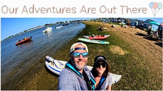 Kayaking UK  River Stour  Christchurch Harbour  Mudeford [upl. by Ojibbob]