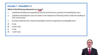 Intangibles  Example 1  ACCA Financial Reporting FR [upl. by Thelma820]