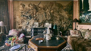 Inside A Luxury Apartment Chelsea London Like A Museum That Full Of Antique Art Elements [upl. by Aceber]