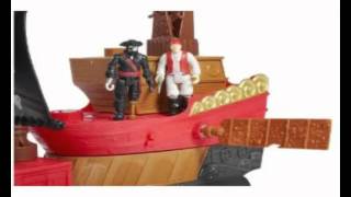 MATCHBOX Mega Rig Pirates Ship  Top 10 Christmas Gifts 2010 [upl. by Atlee]