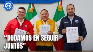 El Frente Amplio cambia de nombre a Coalición Fuerza y Corazón por México [upl. by Idolem]