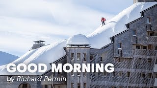 Rooftop Skiing in France  Good Morning By Richard Permin [upl. by Ezeerb]