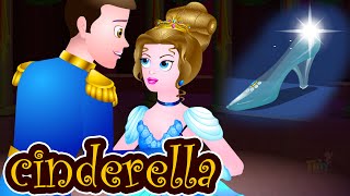 Cinderella Full Story  Fairy Tales 2019 English Bedtime Stories  Kids Stories By Tiny Dreams [upl. by Nyrek332]