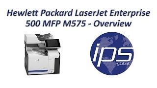 HP M575  Overview [upl. by Ahsemrac]