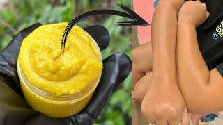 Meilleur gommage éclaircissant au curcuma pour un teint spectaculaire by Maybeautysecrets👌🏾🔥 [upl. by Findley154]