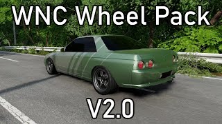 BeamNG  WNC Wheel Pack 20 [upl. by Anawek]