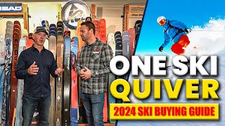 The One Ski Quiver 2024  The Best All Mountain Ski Buying Guide [upl. by Ramaj]