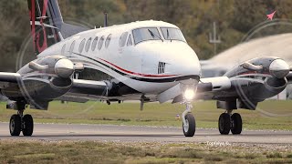 Impressive short takeoff King Air 200 [upl. by Lasyrc450]