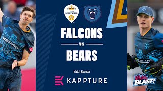 ⚪️ LIVE  Derbyshire Falcons vs Birmingham Bears [upl. by Swann]