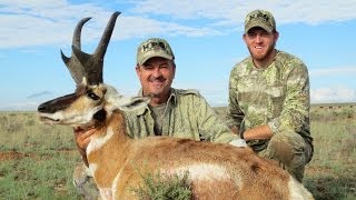 Arizona Trophy Antelope Hunt Boone amp Crockett 85quot Goat [upl. by Theda]