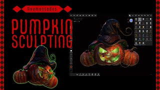 Nomad sculpt character pumpkin [upl. by Kan]