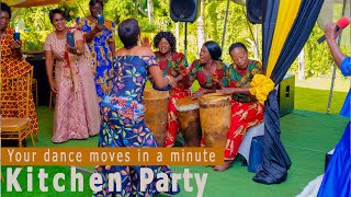 Your dance moves in a minute  Zambian Kitchen Party matrons [upl. by Molahs]