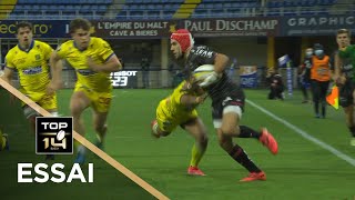 TOP 14  Essai de Gabin VILLIÈRE RCT  ASM Clermont Auvergne  RC Toulon  J24  Saison 20202021 [upl. by West243]